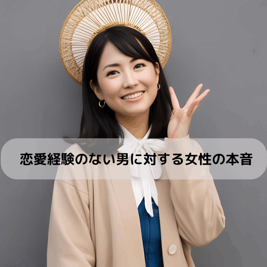 恋愛経験のない男に対する女性の本音